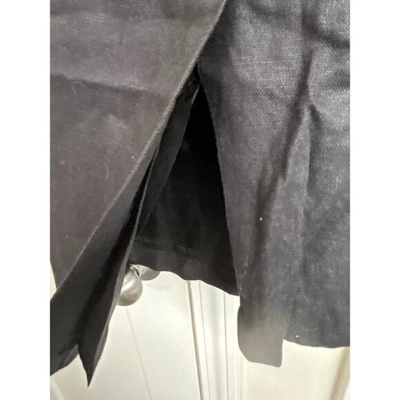 CAROL HORN WORKSHOP 100% LINEN LINED SKIRT WOMENS SIZE 12 - Picture 5 of 9